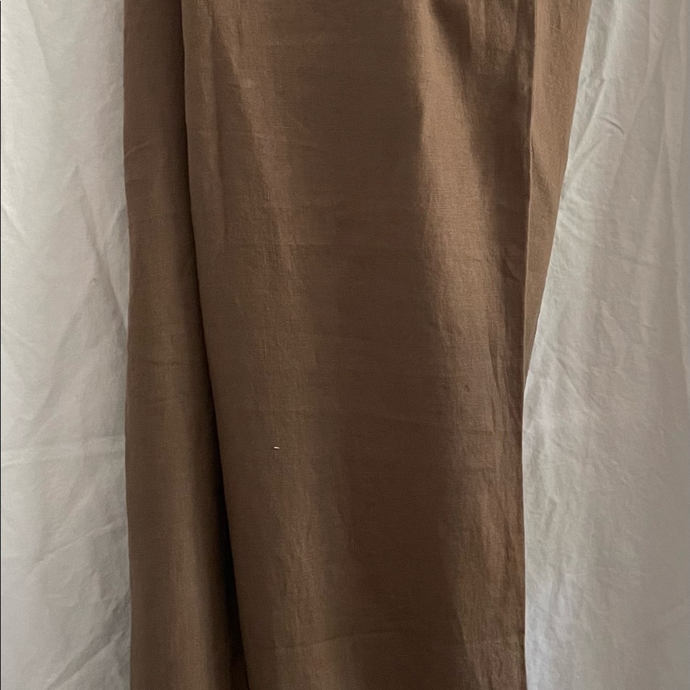 New w/tags dark tan J. Jill I Love Linen pants